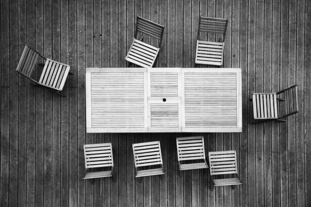 Table et chaises